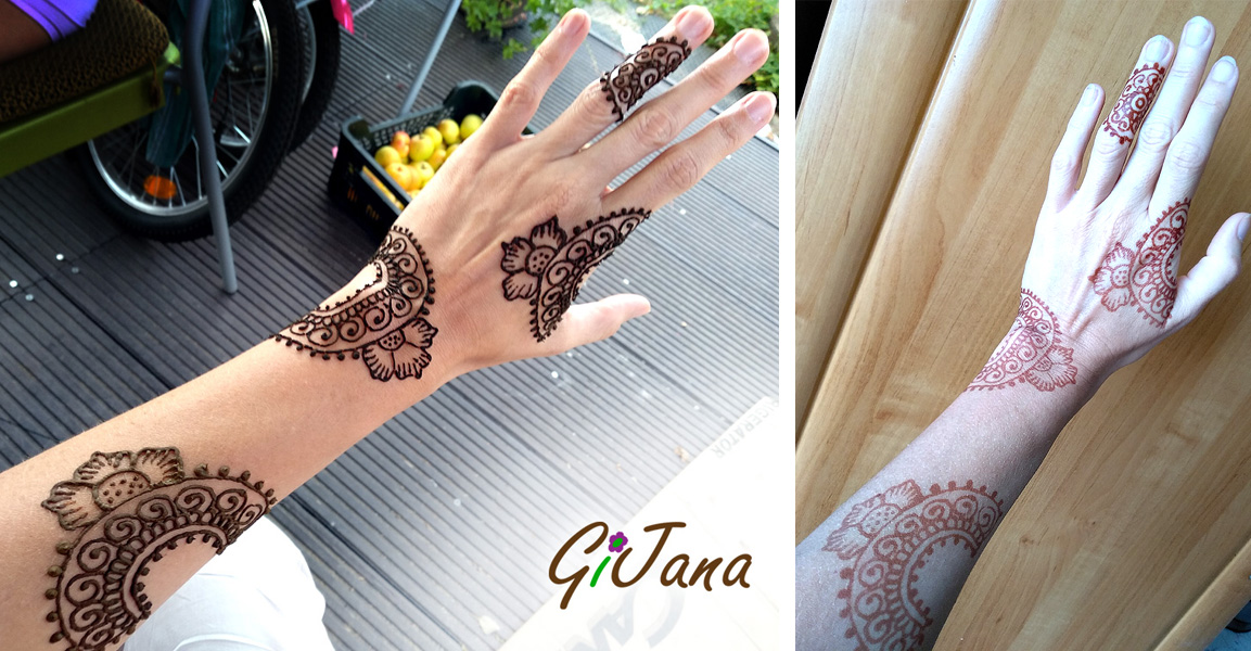 Henna tattoo Orient styl 01 GiJana